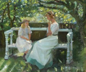 I haven. by Anna Ancher