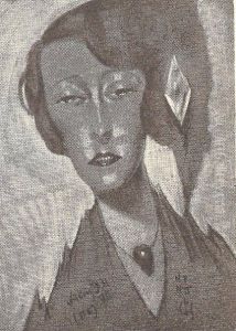 Portret kobiecy by Stanislaw Ignacy Witkiewicz (Witkacy)