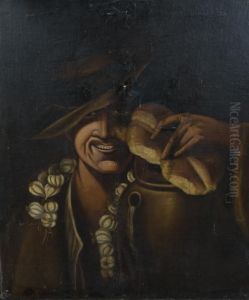 Portrait D'homme Au Collier D'aulx by Vincenzo Campi