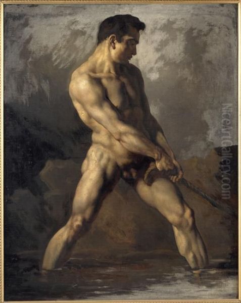 Etude d'homme nu - view 1