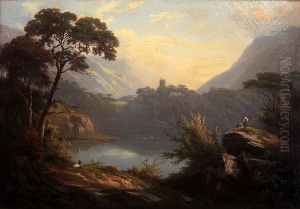 Geronde lake in Vallis - view 1