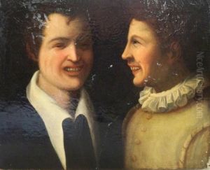 Study Of Two Men by Vincenzo Campi