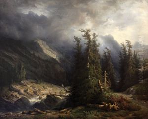 Path from Grimsel to Handeck by Francois Diday