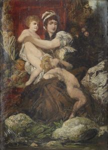 Sinnbild der Fruchtbarkeit by Hans Makart