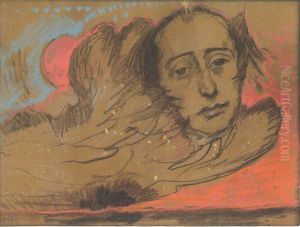 Portret Leona Reynela by Stanislaw Ignacy Witkiewicz (Witkacy)