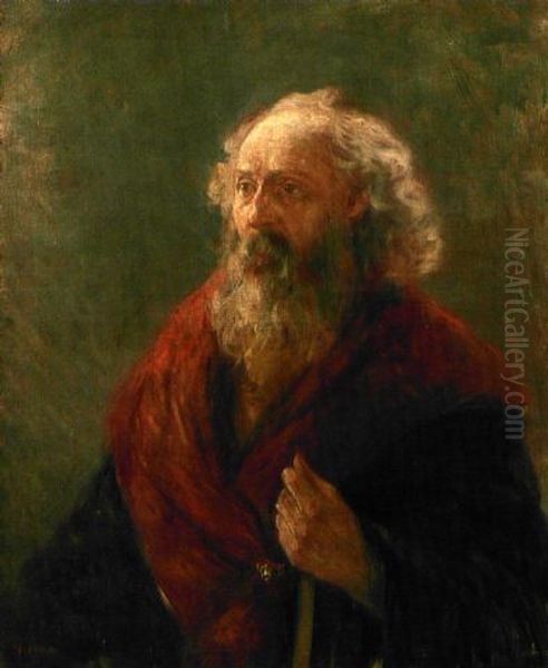 Portrait of an old man - view 1