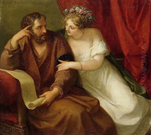 PhrineseducesXenocrates by Angelica Kauffmann