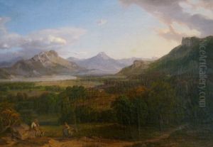Paysage de Baviere by Carl Rottmann