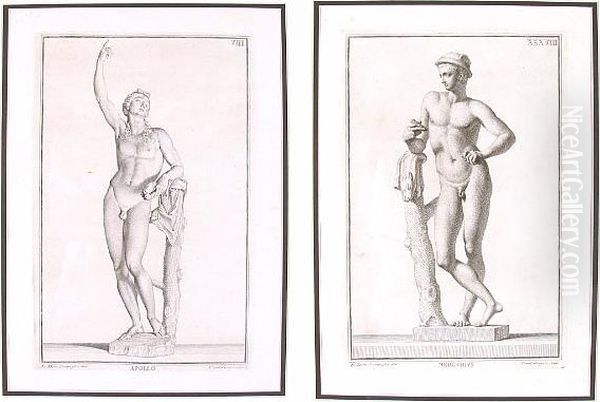Studies Of Classical Sculptures - view 1