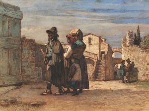The shepherd's daughters by Vincenzo Cabianca