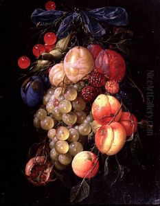A Garland of FruitNederlands:Fruitfestoen by Cornelis De Heem