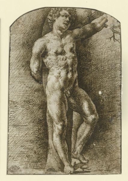Study for a Saint Sebastian - view 1