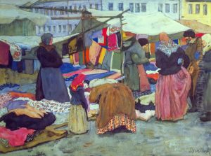 Soft goods. Rostov the Great by Konstantin Yuon