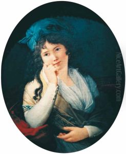 Portrait of the artist by Marie-Guillemine Benoist