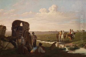 Escena campestre by Juan Manuel Blanes