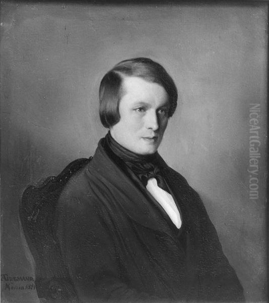 Portrait of the Artist's Brother Emil Tidemand - view 1