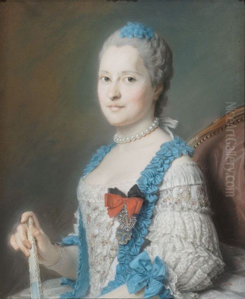 Portrait de Marie-Josephe de Saxe, dauphine (1731-1767) - view 1