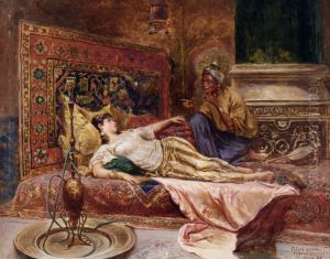 Reclining Odalisque by Franz Eisenhut