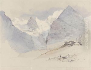 On The Stelvio Pass, Austria by George Bryant Campion