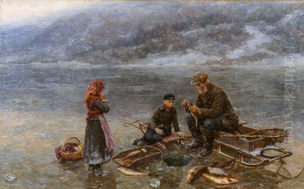 Ich fishing (1910) - view 1