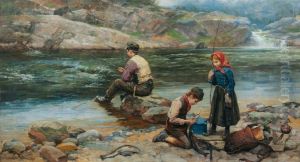 Trout anglers / Trout fishing