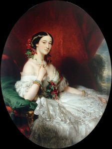 Maria Francisca de Sales Portocarrero, 16th Duchess of Penaranda by Franz Xavier Winterhalter