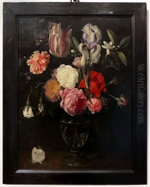 Vaso di fiori (allegoria della compagnia del gesu) - view 1