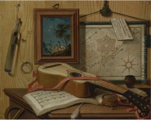 PAIR OF TROMPE L'OEIL STILL LIFES