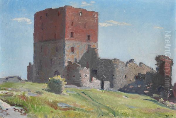 View of Hammershus. - view 1