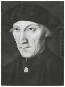 Portrait of a man by Quinten Metsys
