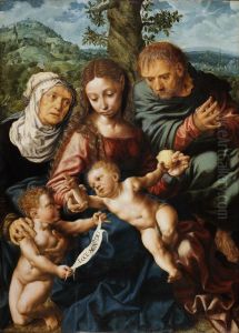Holy Family with John the Baptist and St. Elisabeth