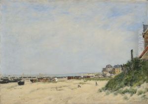 Berck Shore by Eugene Louis Boudin