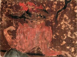French Girl by Jean-Edouard Vuillard