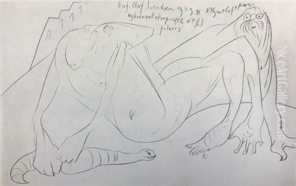 Prof. Olaf Svendsen bred terrible monsters - view 1