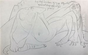 Prof. Olaf Svendsen bred terrible monsters by Stanislaw Ignacy Witkiewicz (Witkacy)