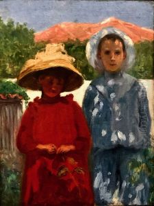 Retrato dos filhos do pintor by Antonio Carneiro