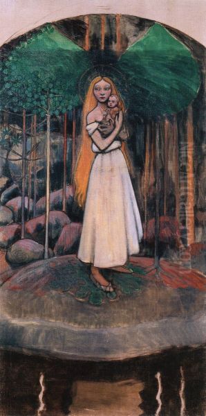 Marjatta and the Christ Child - view 1
