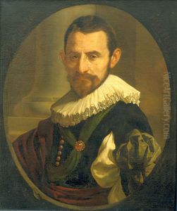 Portrait of een man, zogenaamd Philips Marnix van St. Aldegonde (1540-1598) Portrait of een man, zogenaamd Philips Marnix van St. Aldegonde (1540-1598)