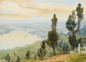 A view of Istanbul from Eyup Cemetery