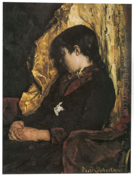 Girl asleep - view 1