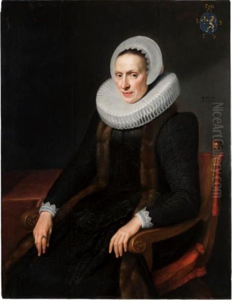 Portrait of Anna Ruychaver (1573-1649) - view 1
