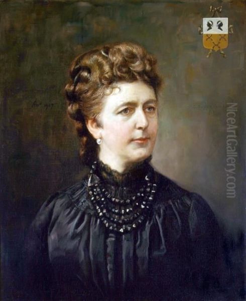 Portrait of Louise Catherine Antoinette Borski (1832-1893) - view 1