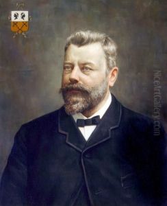 Portret van Hendrik Maurits Jacobus van Loon (1831-1901) by Cornelis Spoor