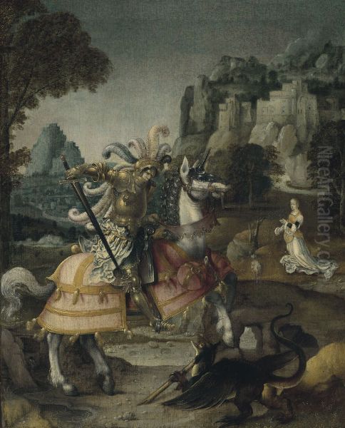 Saint George and the Dragon - view 1
