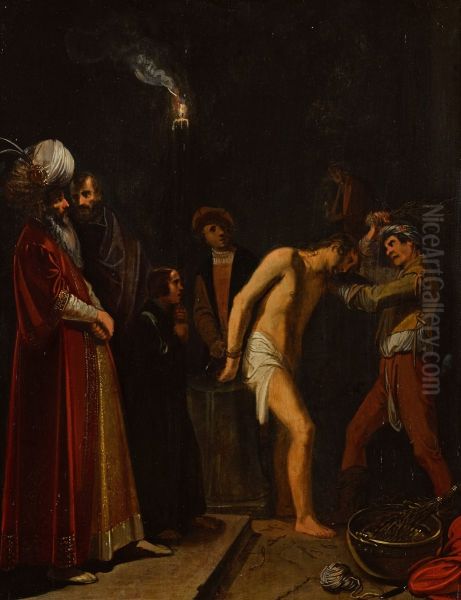 The flaggelation of Christ - view 1