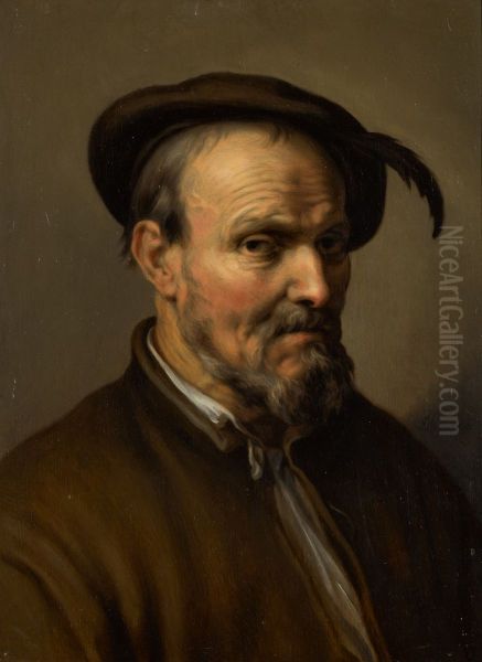 Bust of an old man - view 1