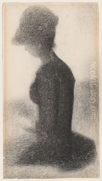 Seated Woman (Study for "La Grande Jatte") - view 1