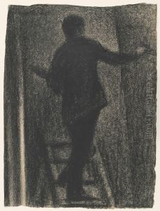 Artist at Work (Le Peintre au Travail) by Georges Seurat