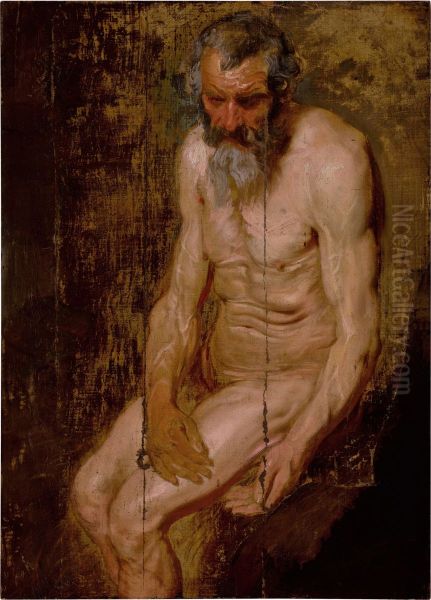 Study for Saint Jerome - view 1