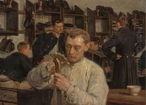 Chambree van de grenadiers by Johannes Gerardus Heijberg